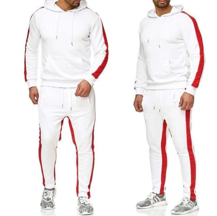 Autumn Fashion Casual Hooded Sweatshirt and Trousers Two-piece Suit