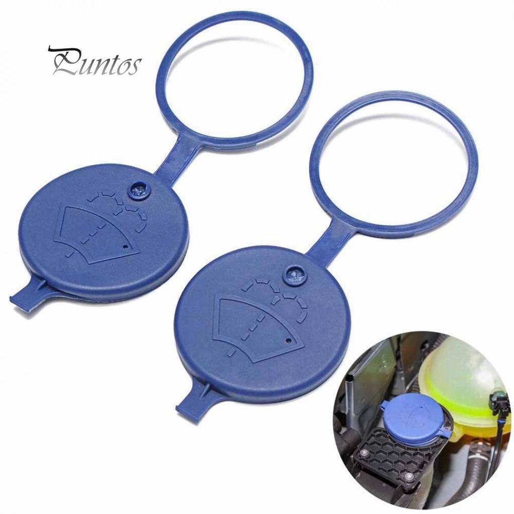 2Pcs Windshield Wiper Washer Fluid Reservoir Tank Bottle Cap