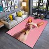 Sphynx Cat with Glasses suitable as a non-slip mat for the living room or bedroom sofa