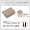 [imeetu] Mini Tri-fold Wallet, Genuine Leather, Large Capacity, Compact, Small, Easy to Use, Holds Bills Folding, Includes Coin Purse, Anti-Skimming,