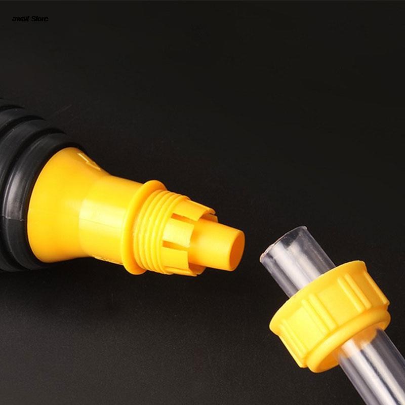 Universal Car Portable Manual Fuel Pump Transfer Hand Primer for Gas Gasoline