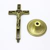 Church Relics Jesus On The Stand Cross Wall  Home Chapel Decor Crucifix Antique