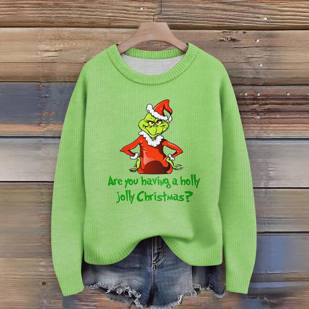Women's Fashion Casual Long Sleeve Neck Sweater Pullover Top