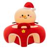 Christmas learning baby seat snowman elk capybara baby practice seat plush sofa gift