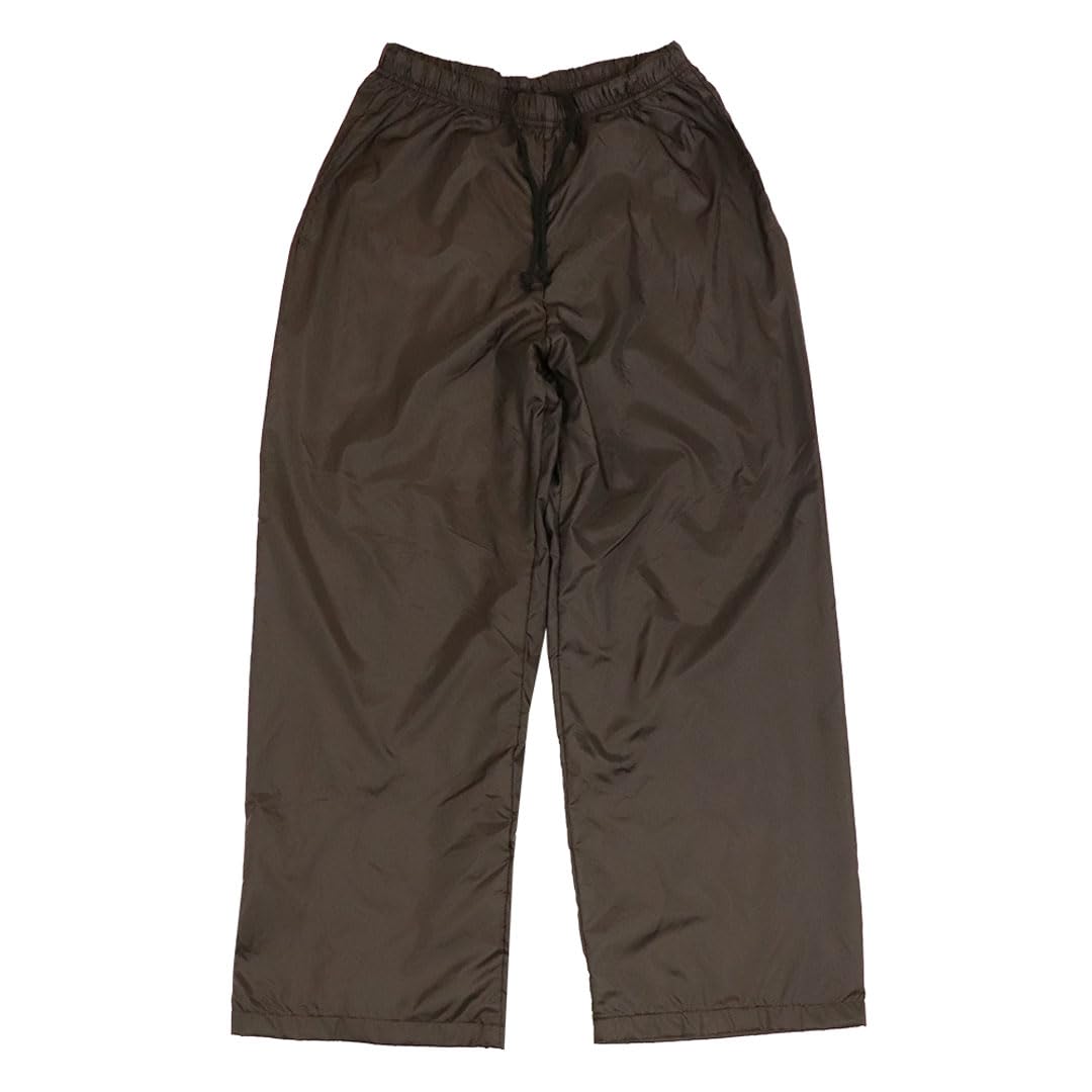 

LOSANGELS APPAREL Men s Nylon Track Pants, Taffeta, Solid Color, Made in the USA, Simple Lined, Size L, Shadow [Parallel Import]