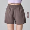 Womens Quick-Dry Breathable 4-Way Stretch Athletic Shorts Running Yoga Fitness Gym Workout Loose Fit