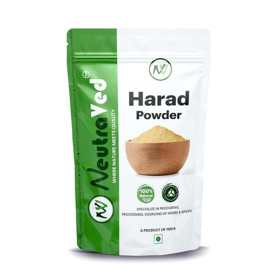 

NeutraVed Harad Powder, 250g | Haritaki Fruit Powder, Terminalia Chebula, Natural | Stand Up Ziplock Pouch Reusable, 250g