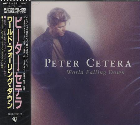 

CD PETER CETERA - World Falling Down WPCP4851 Warner Bros. Re 1992 Japan Rock