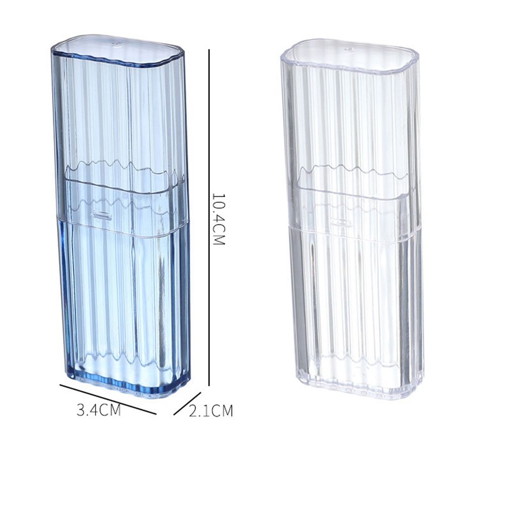 Organizer Portable Q-tip Holder Swab Canisters Toothpick Container Cotton Balls Dispenser Box