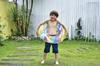 Igarashi Vintage Rainbow with Float, 70cm, Rope, RLB-370V