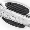 4Pcs Hot Car Stickers Door Handle Carbon Fiber Protector Anti Scratch Car Automobiles Handle Protection Car Accessories