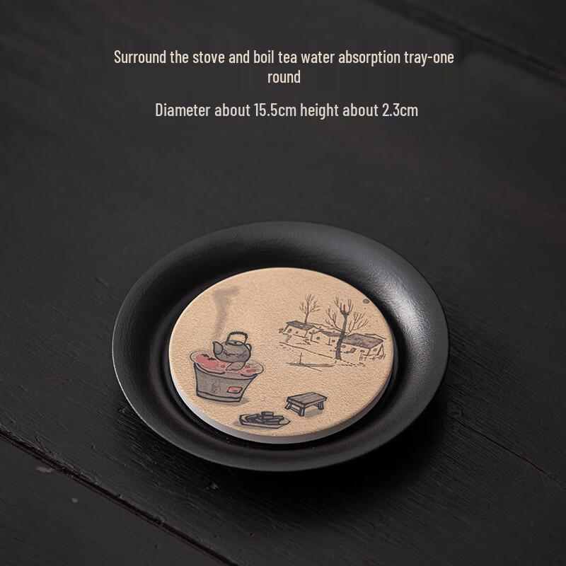 Nu Feng Absorbent Kung Fu Tea Tray