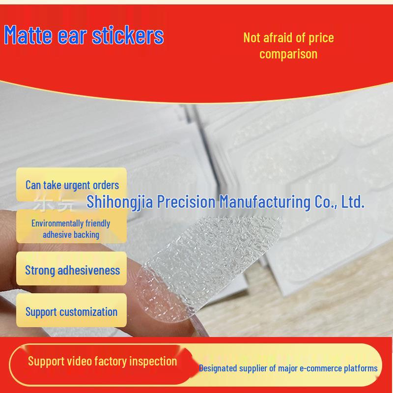 

Matte Transparent Elf Ear Stickers for a Slimming, Stand-Up Effect Matte Elf Ear Stickers