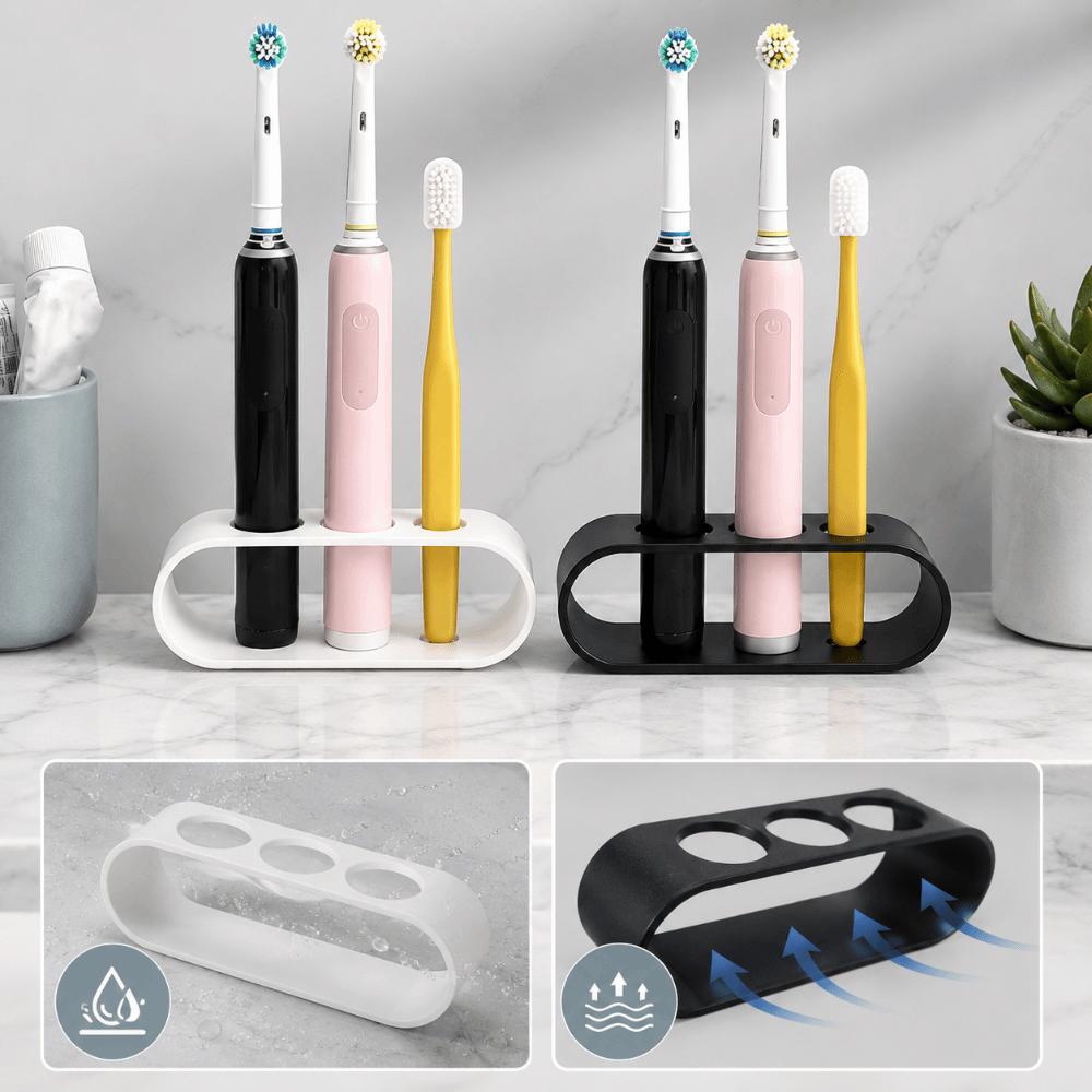 Creative Electric Toothbrush Holder 3D Printing Bathroom Storage Stand Vanity Organizer
