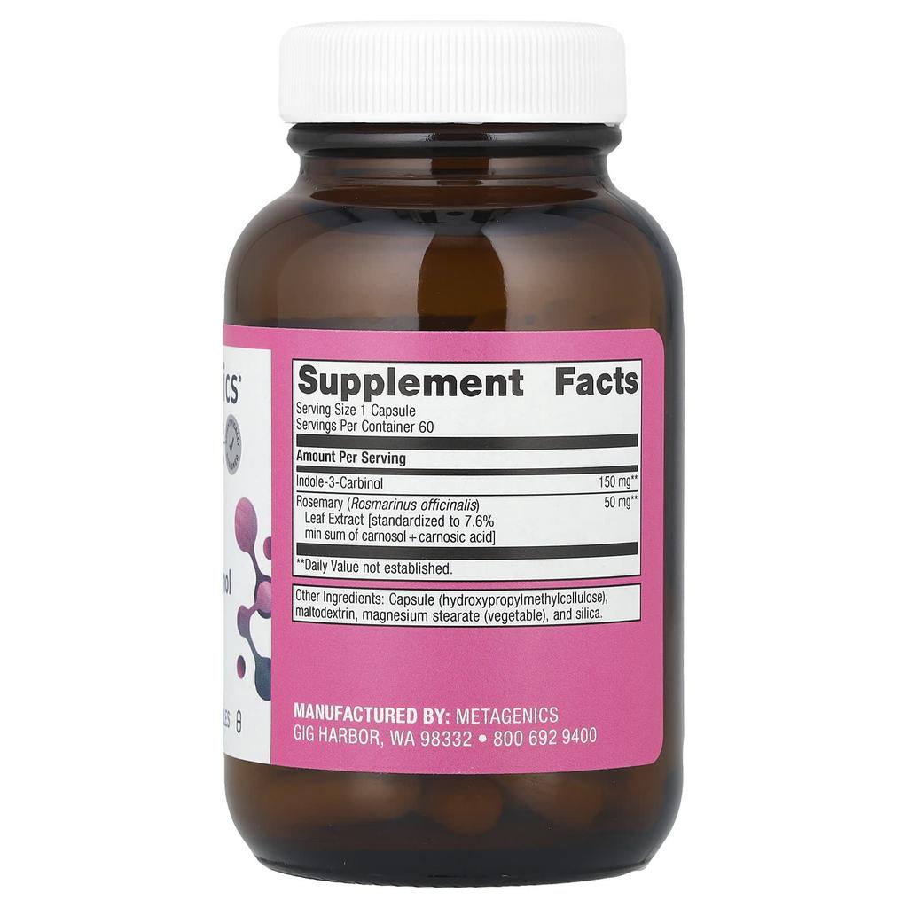 Women's Health, Indole-3-Carbinol, 60 Capsules