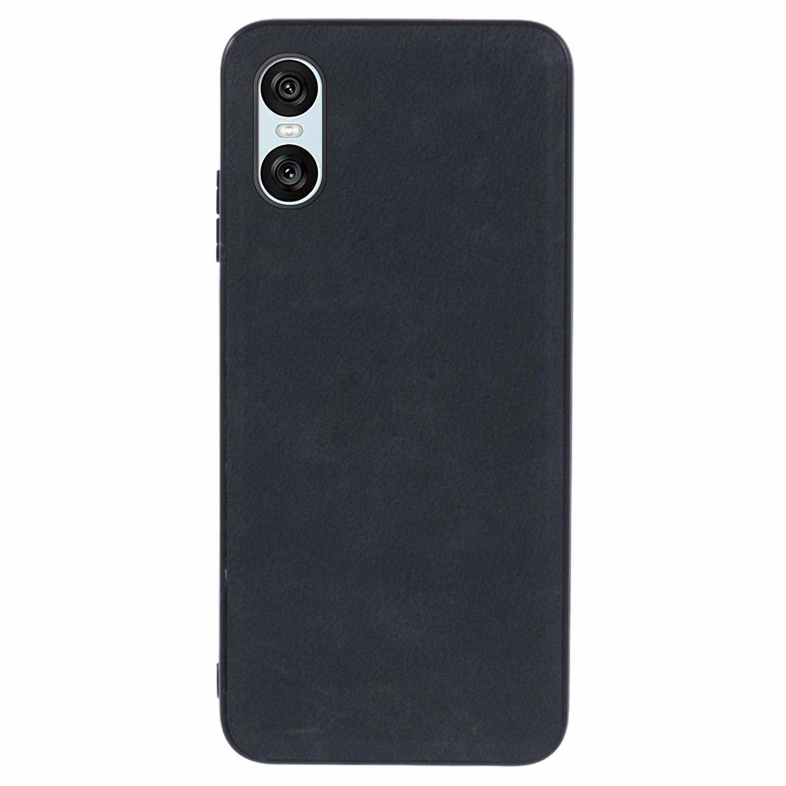 

For Sony Xperia 10 VI Case Slim Retro Leather Back Cover Shell B