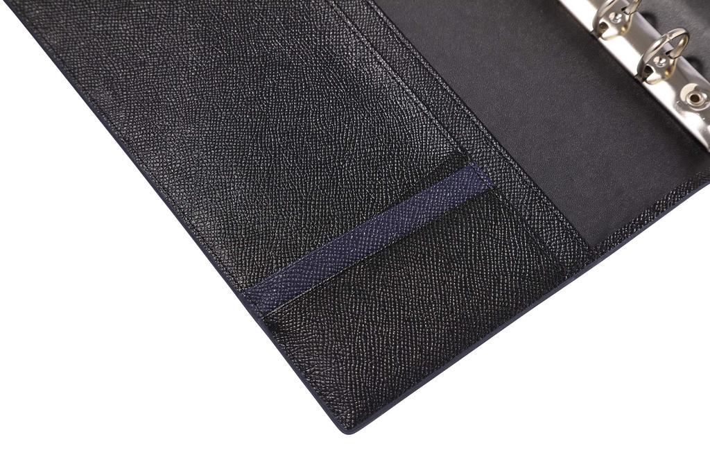 Franklin Planner Color Noblesse III Binder, Classic, 20mm, Navy, 64347