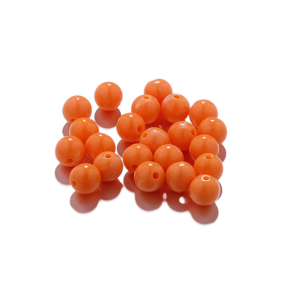 100-200Pcs Colorful Round Imitation Natural Stone Bead Loose Spacer Bead For DIY Necklace Bracelet Jewelry Making Supplies