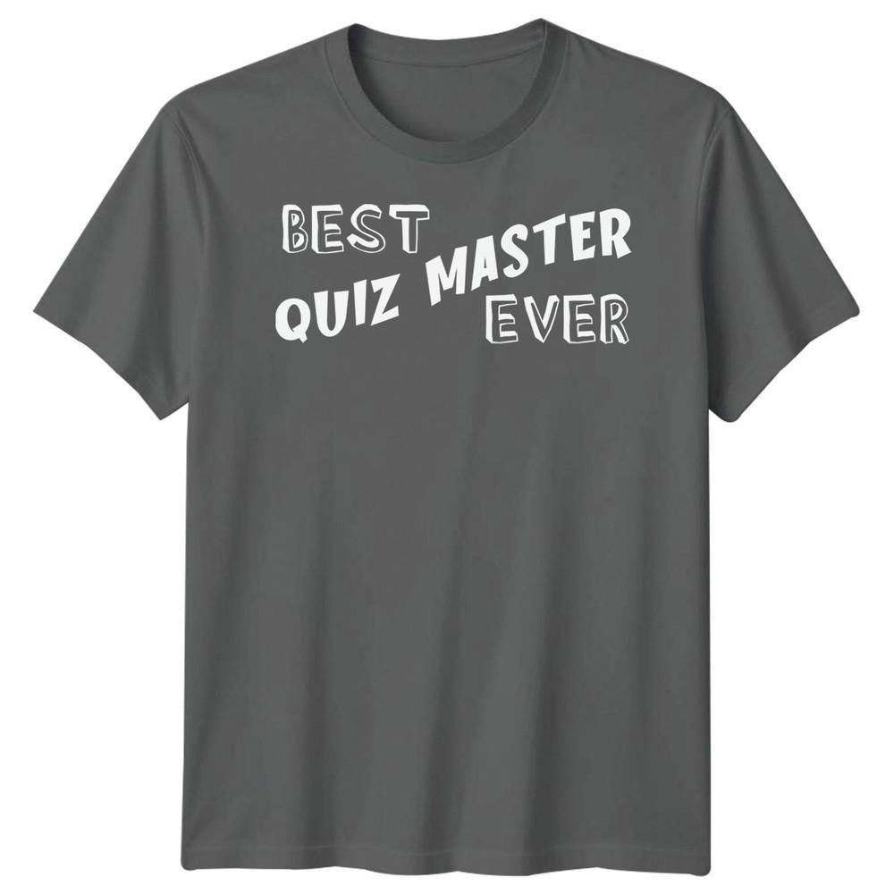 Best Quiz Master Ever Unisexs Unisex TShirt Tee Funny Unisex Gift