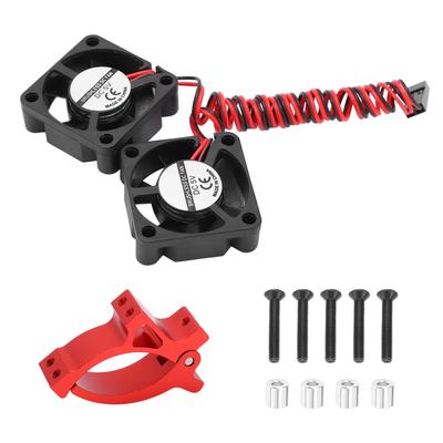 36mm RC Car Motor Heatsink Cooling Fan for 540 550 Brushed 3650 3660 Brushless MotorsRed