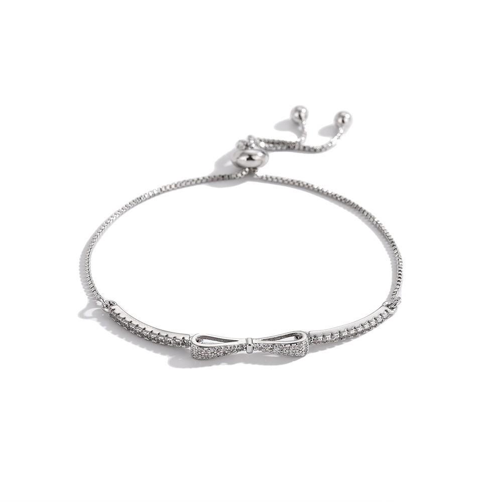 Hot-selling light luxury versatile CD bracelet Mori literary and artistic full diamond Seiko love bracelet