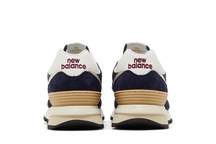 New Balance 574 Azul Blanco Beige
