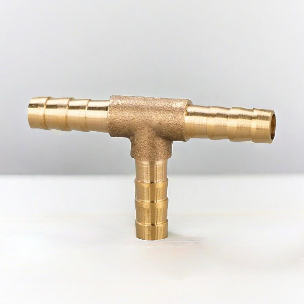 T Shape Barbed Hose Fitting T-Shaped 3 Way Barbed Connector for Transmissions Seat Adjustment