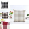 Lattice Cotton Linen Throw Pillow Case Cushion Cover With Premium Quality Material