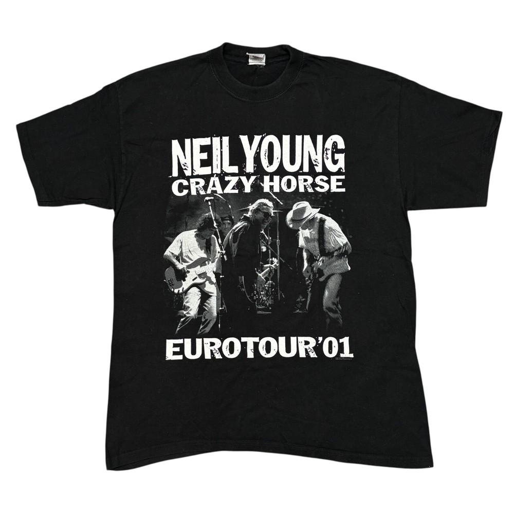 Vintage Neil Young Band TShirt Large Tour Concert Bob Dylan Bruce Springsteen  Unisex T-Shirt M