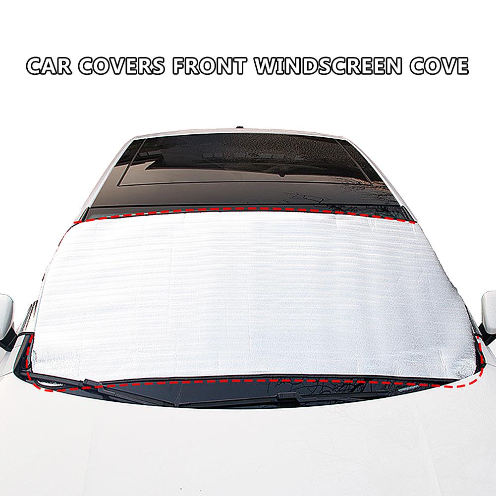 Windshield Winter Sun Shade Ice Snow Shield Window Film Block Protector Visor Anti-frost Dust UV Front Folding Cover Windscreen