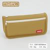 Pencil Case Simple Large Capacity High Value Oxford Cloth Student Pencil Case Solid Color Stationery Case Pencil Case