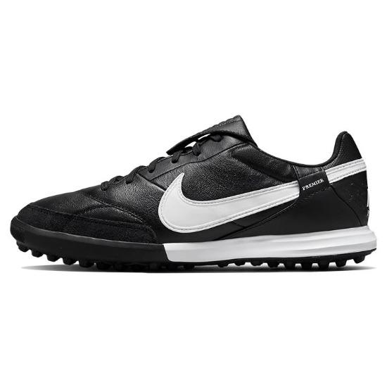 Мужские кроссовки Nike Premier 3 TF черные белые AT6178-010 EU 42