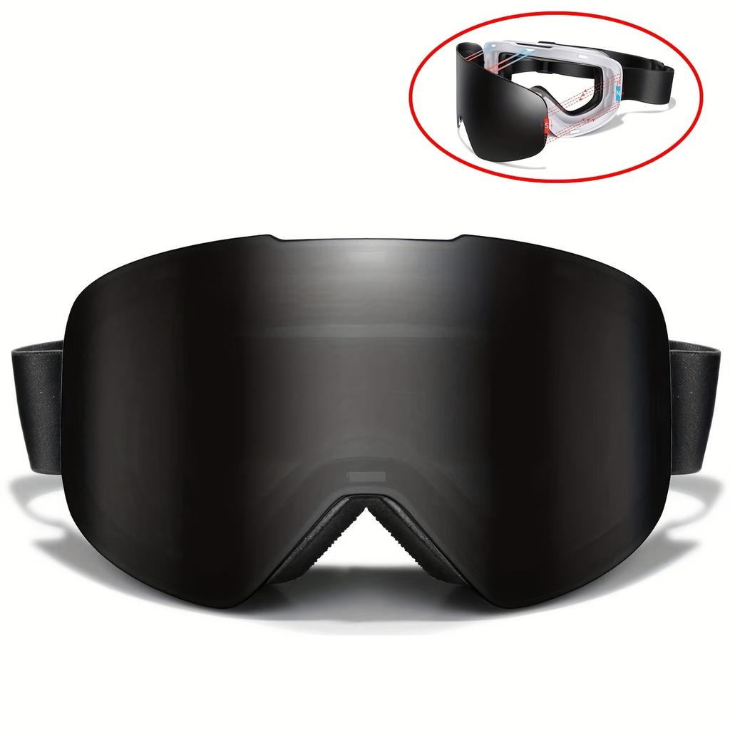 Outdoor SKI Goggles Winter Sports UV400 Anti-Fog Snowboard Eyewear For Men And Women Teen Charistmas and New Year Gifts