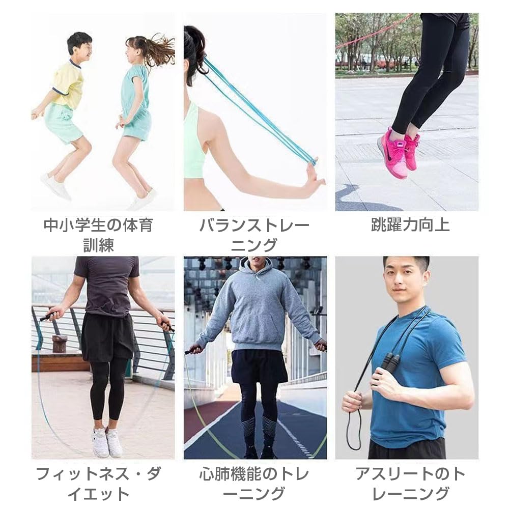 JetWave Jump Rope for Adults and Children Training Fitness Ergonomic Adjustable Home Health Calorie Use - & - Design, Length, Use, Maintenance,