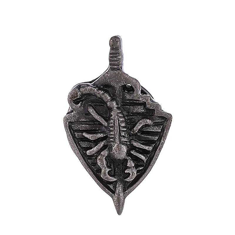 Korean Small Cross Brooches for Women and Men Shirt Suit Collar Pins Fashion Crown Badge Accessories High Quality Jewelry Gifts