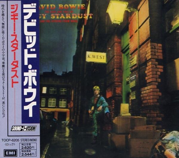 CD DAVID BOWIE - The Rise And Fall Of Ziggy Stardust TOCP6205 EMI 1990 Japan Rock Used