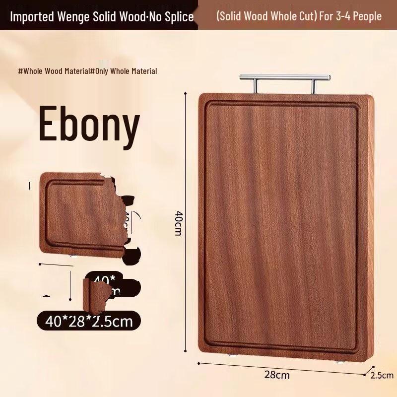 ZISIZ Double-Sided Wooden Cutting Board