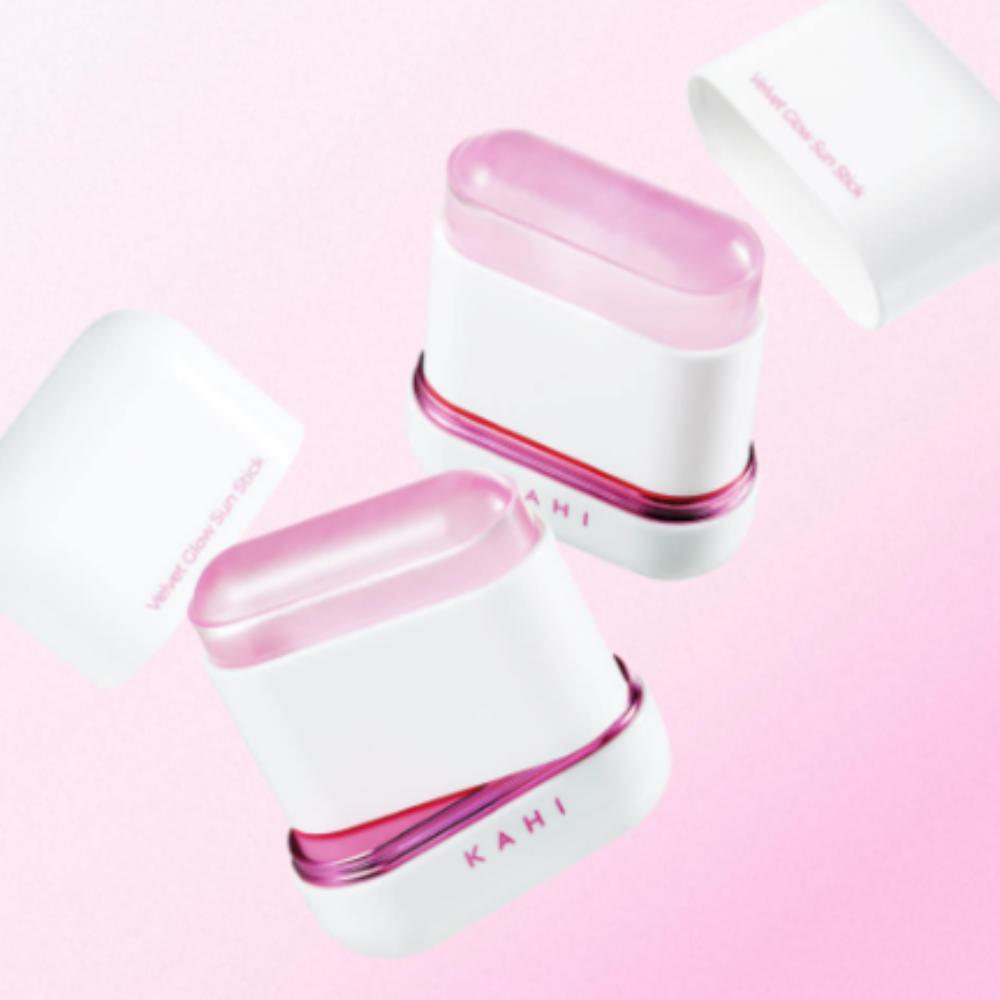 

Kahi Velvet Glow Sun Stick SPF50+ — Soft-Focus UV Protection & Glow Finish (13.5g × 2)