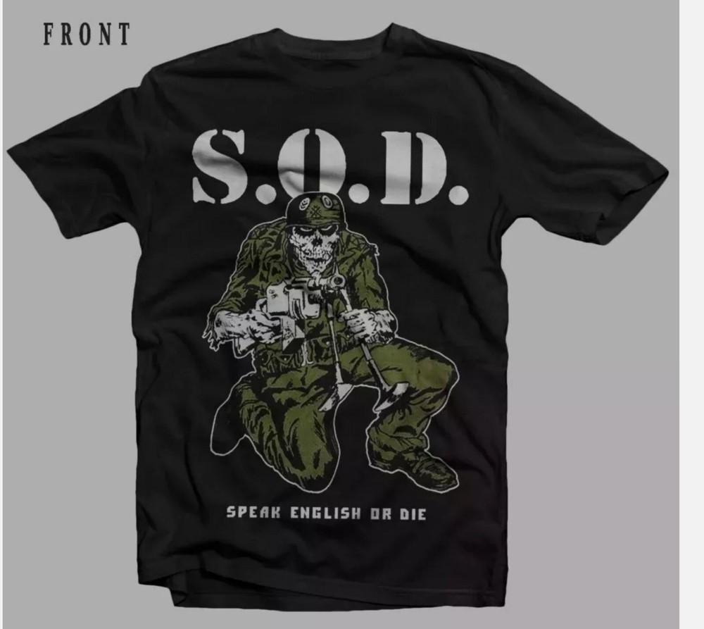 

Popular Stormtroopers Of Death S.O.D Short Sleeve S-5XL T-Shirt Unisex T-Shirt L