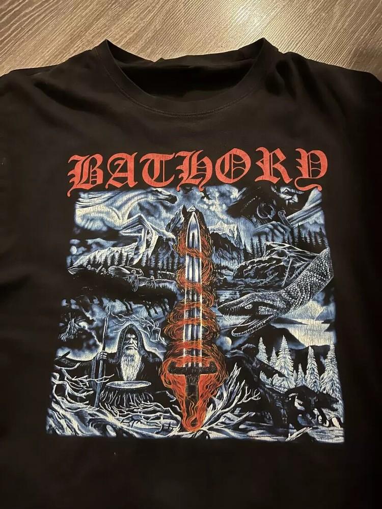 Bathory Band Rock Album Concert Unisex Short Tee Adult Shirt Unisex T-Shirt XXXL