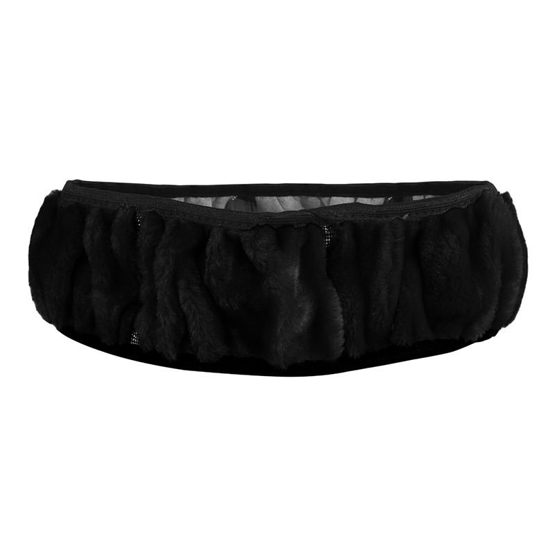 Automobile Plush Steering Wheel Cover Without Inner Ring Elastic