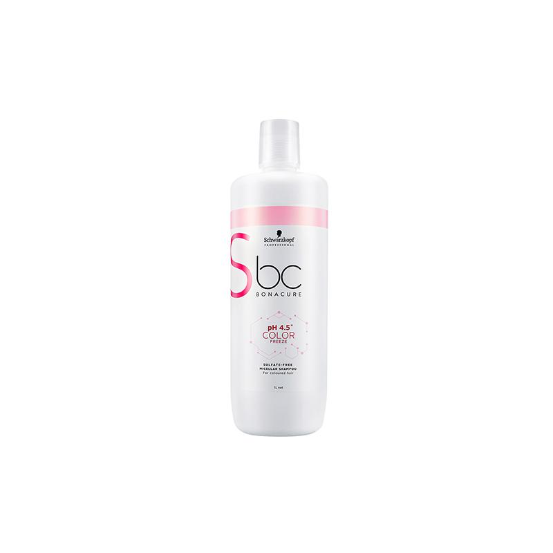 Schwarzkopf Professional Polyflor Color Lock Sulfate Free Shampoo 1000ml коричневый