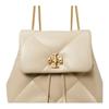 Tory Burch Kira Classic Diamond Pattern Leather Mini Backpack Women Backpacks Beige 170485-250