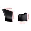 4Pcs Car Roof Rack Cover Cap Rail End Shell Black Plastic Fit For Tesla Model 3 2017 2018 2019 2020