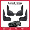 Apărători de noroi Hyundai Tucson L 2025-2026: Accesorii pentru anvelope față și spate