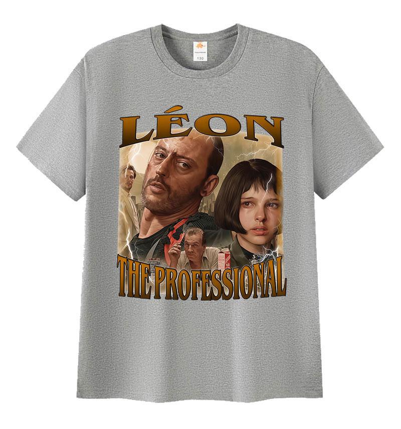 Vintage Leon The Professional Graphic TShirts Unisexs ONeck Fashion High Quality Tshirt Summer Oversized Cotton T Shirt