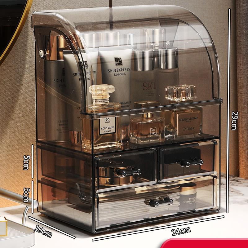 Dustproof Skincare & Cosmetic Organizer with Large Capacity