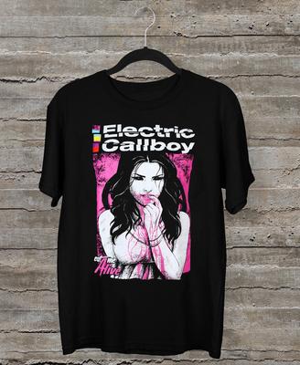 NEW Electric Callboy - Eat Me Alive Short Sleeve Black All Size Shirt OM192 Unisex T-Shirt Graphic Tee