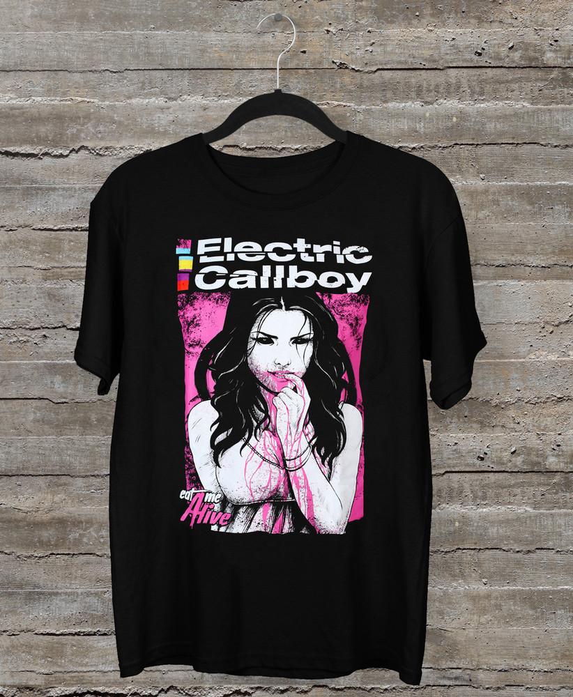 NEW Electric Callboy - Eat Me Alive Short Sleeve Black All Size Shirt OM192 Unisex T-Shirt L