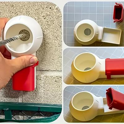1 PIÈCE Collecteur de copeaux pour foret rotatif - Boîte à copeaux pour foret en plastique pour le perçage, le meulage et le polissage - compatible avec les perceuses électriques.